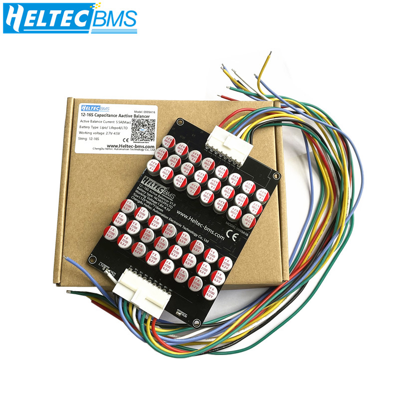 12S Lipo Battery Balancing Board - Heltec 16S 5A Aktywny Balanser Kondensatorowy