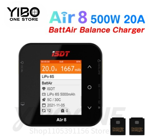 Isdt Air8 8S Lipo Charger - Ładowarka balansująca Air8 500W 20A 1-8S