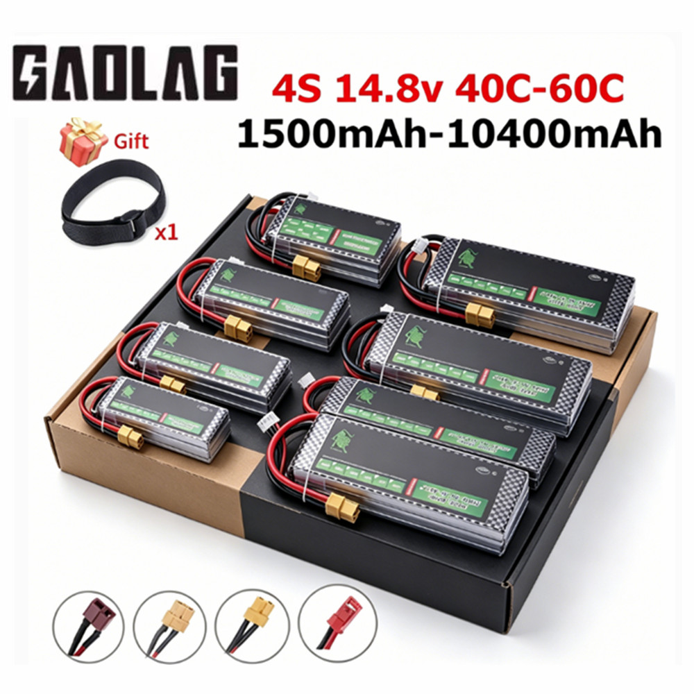 4S Lipo Battery 14.8V 6000Mah - Akumulator Lipo 4S 1500mAh 2200mAh 2800mAh
