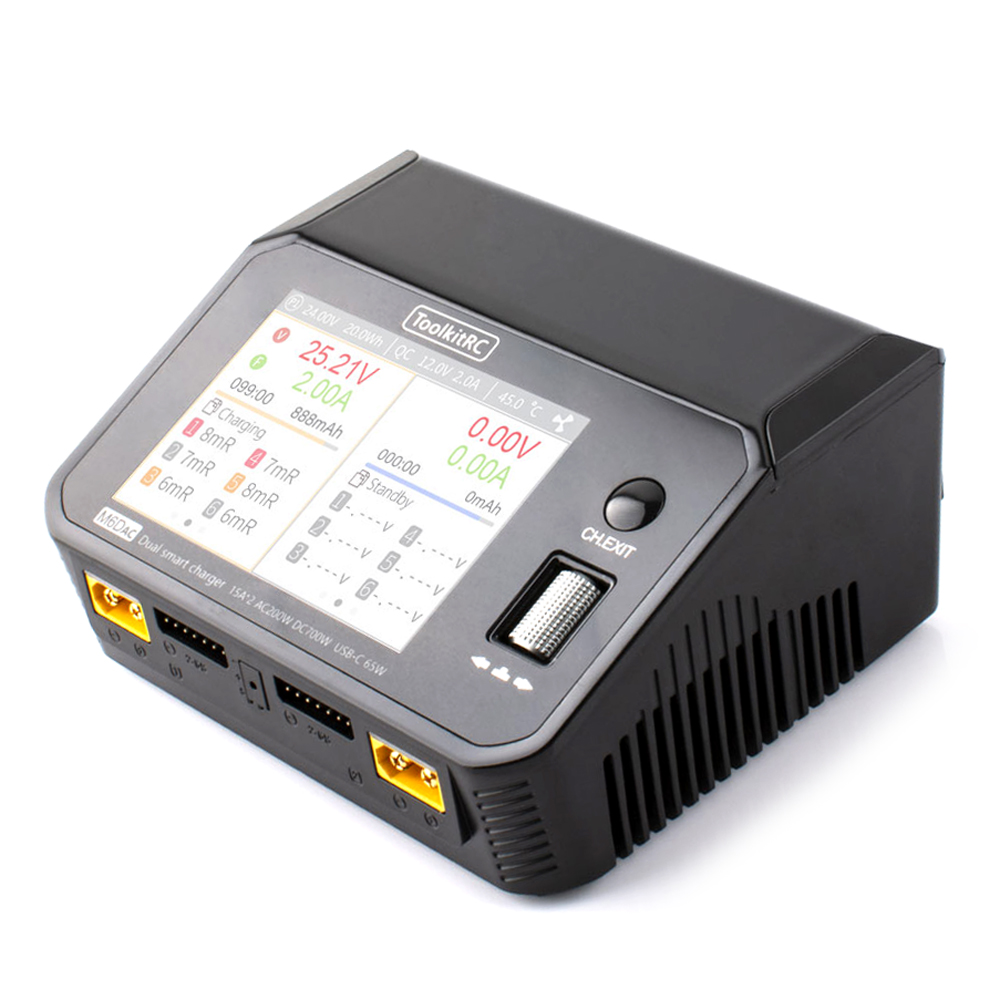 ToolkitRC M6DAC Dwukanałowa In – Toolkitrc M6Dac Smart Charger recenzja i cena