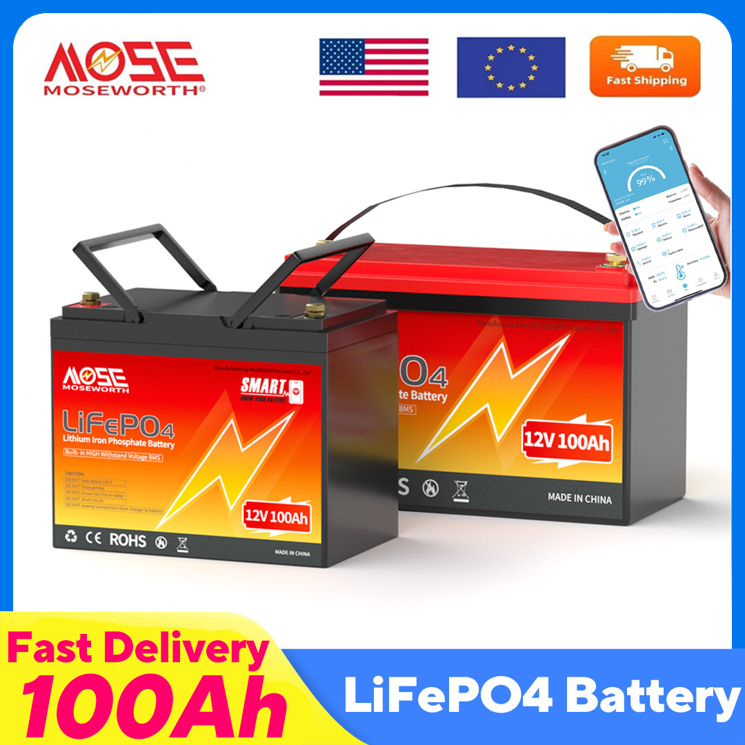 MOSEWORTH LiFePO4 12V 100Ah Ak – Lifepo4 12V 100Ah Bms Bluetooth recenzja i cena