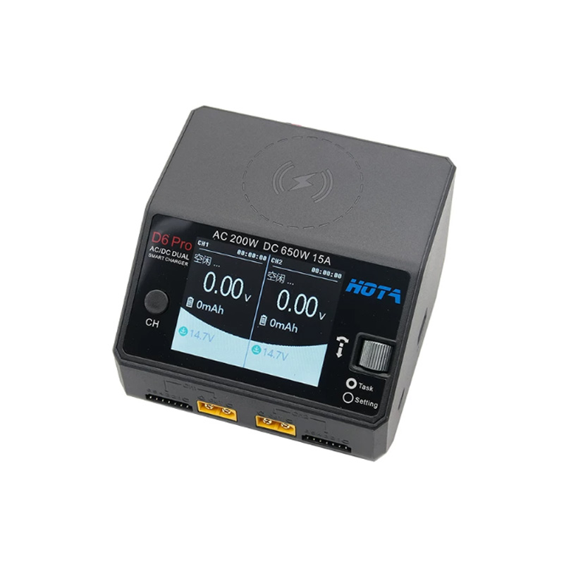 Ładowarka do akumulatorów SNQP – Hota D6 Pro Dual Lipo Charger recenzja i cena