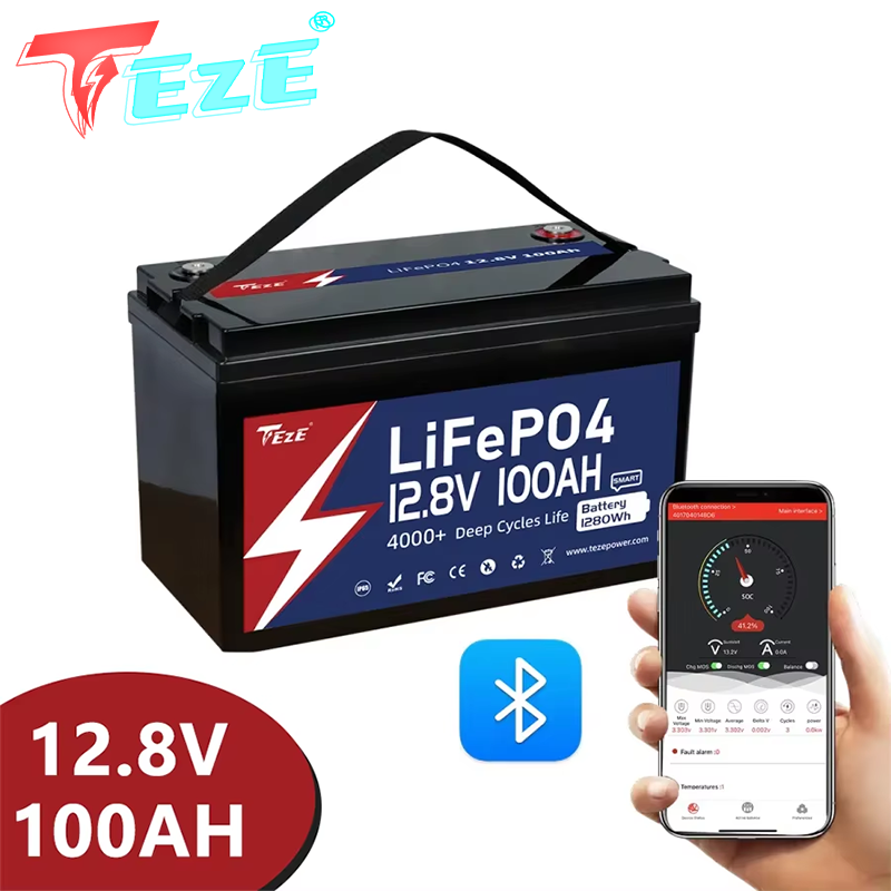 Akumulatory LiFePO4 8000 cykli – Lifepo4 12V 100Ah Bms Bluetooth recenzja i cena