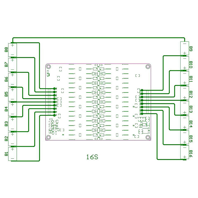 4X 12S 13S 14S 15S 16S Aktywny – 12S Lipo Battery Balancing Board recenzja i cena